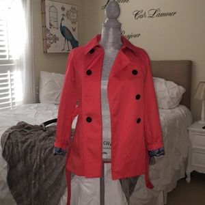 Coach rain jacket